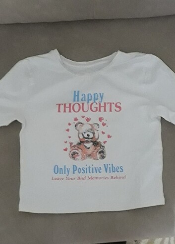 Beyaz ayıcık baskılı crop body - Görsel 2