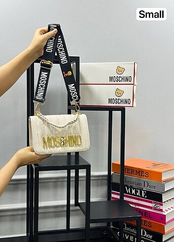 Beden siyah Renk Moschino bag