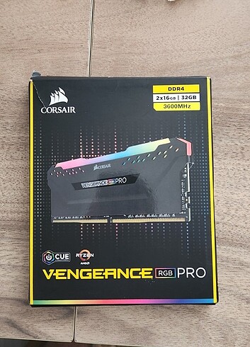 Corsair Vengeance 32(2x16) GB 3600 MHz