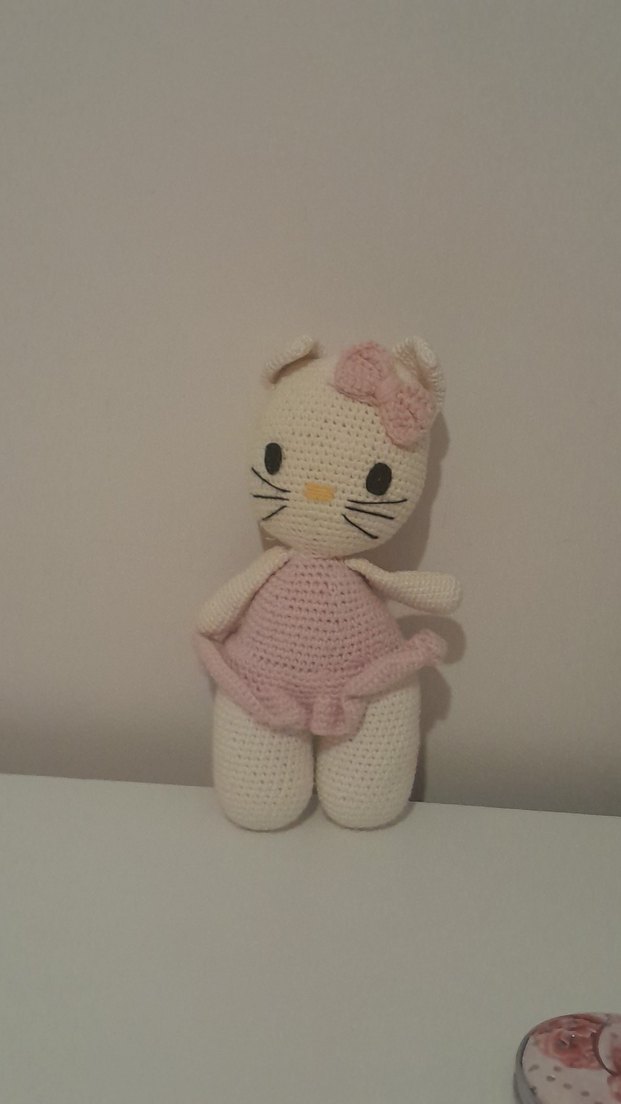 Pembe El Örgüsü hello kitty - Görsel 2