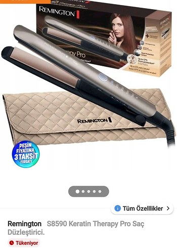 Remington S8590 Keratin Therapy Pro Saç Düzleştirici