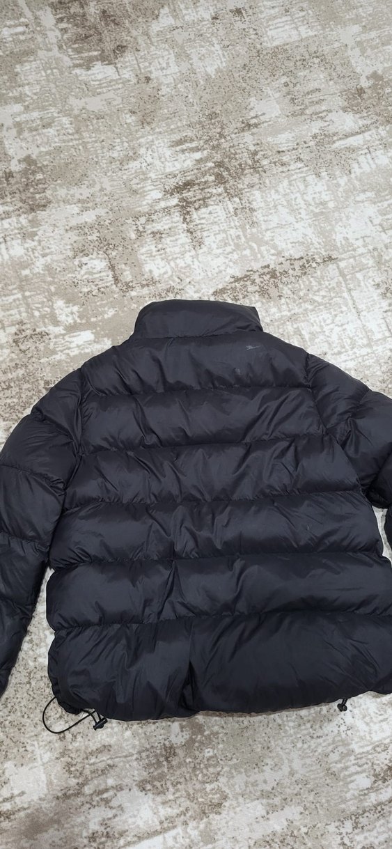 Kadın Siyah şişme Mont - Görsel 2