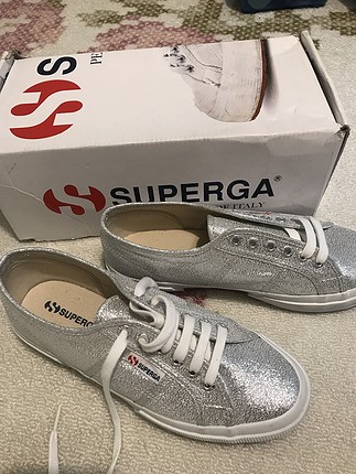 Superga Superga gümüş ayakkabı