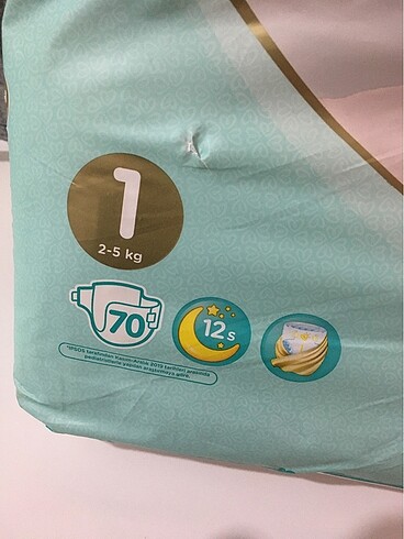 1 Beden: 2-5 kg Beden Prima bebek bezi