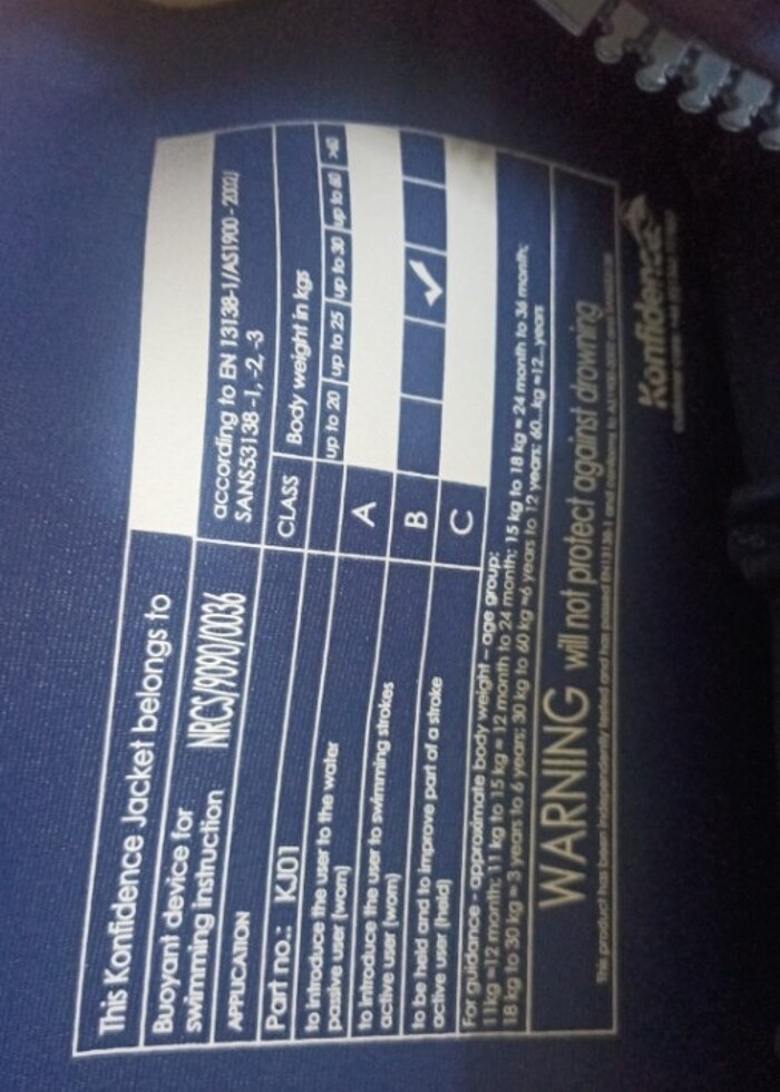 Can yeleği süngerli - Görsel 5