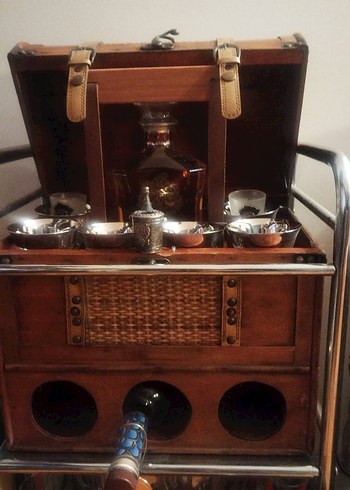 Vintage Ahşap Sandık - Görsel 12