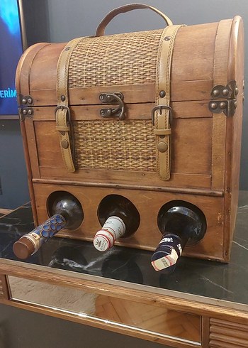 Vintage Ahşap Sandık - Görsel 10