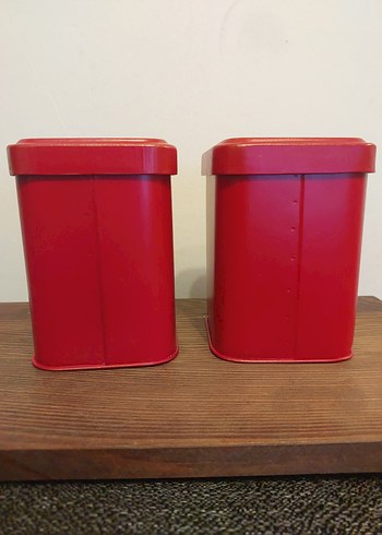 Kırmızı Kahve ve Şeker Kutuları - Görsel 2