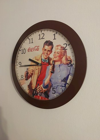 Coca-Cola Duvar Saati - Görsel 2