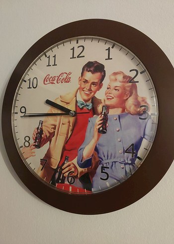 Coca-Cola Duvar Saati - Görsel 3