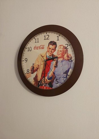 Coca-Cola Duvar Saati - Görsel 5
