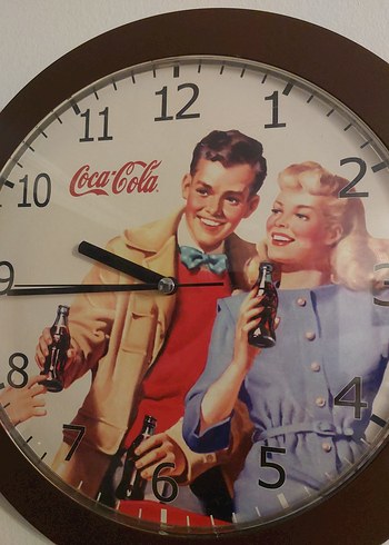 Coca-Cola Duvar Saati - Görsel 4