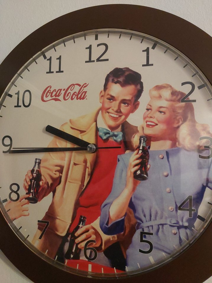 Coca-Cola Duvar Saati - Görsel 4