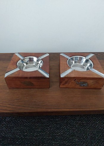 Ahşap 2'li Kültablası Takımı - Görsel 2