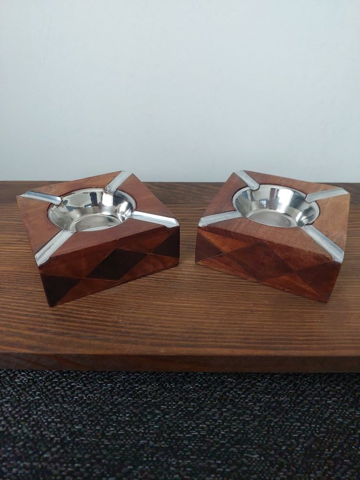 Ahşap 2'li Kültablası Takımı - Görsel 3