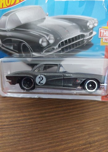 HotWheels 62 Corvette - Görsel 5