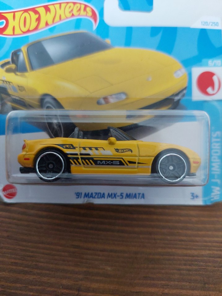 HotWheels 92 Mazda MX-5 MIATA - Görsel 3