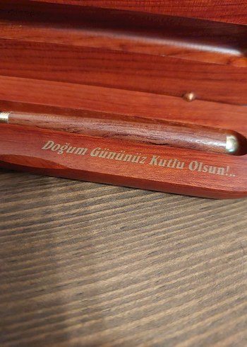 Ahşap Kutulu Kalem - Görsel 2