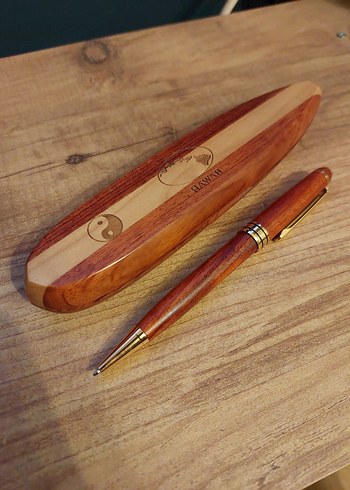 Ahşap Kutulu Kalem - Görsel 8