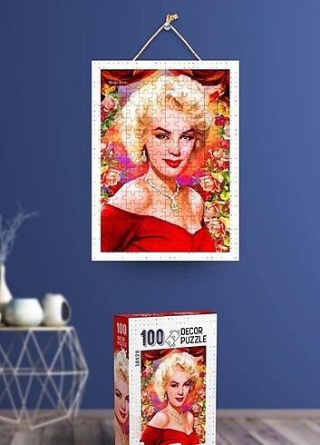 Marilyn Monroe 100 Parça Puzzle