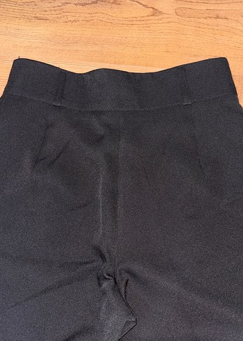 Düğmeli yüksek bel Kadın Kumaş Pantolon - Görsel 2