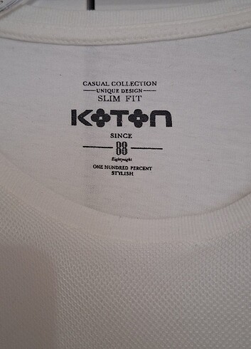 s Beden Koton File Detaylı Erkek Tişört