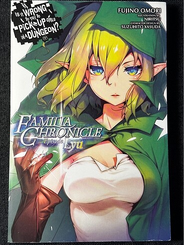 Danmachi light novel manga