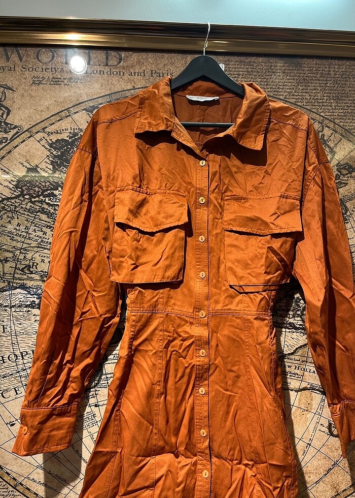 Gömlek elbise - Görsel 2