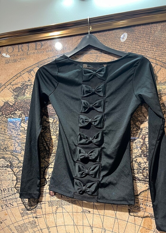 Siyah bluz - Görsel 4