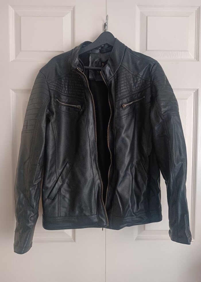 Erkek deri ceket - Görsel 3