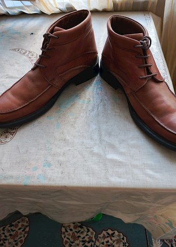 Kahverengi Deri Erkek Bot - Görsel 2