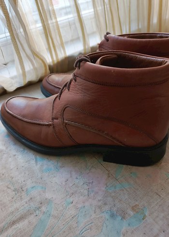 Kahverengi Deri Erkek Bot - Görsel 4