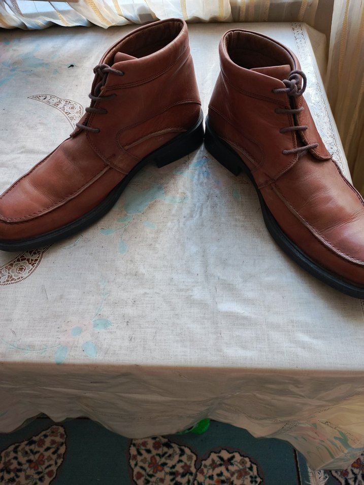 Kahverengi Deri Erkek Bot - Görsel 2