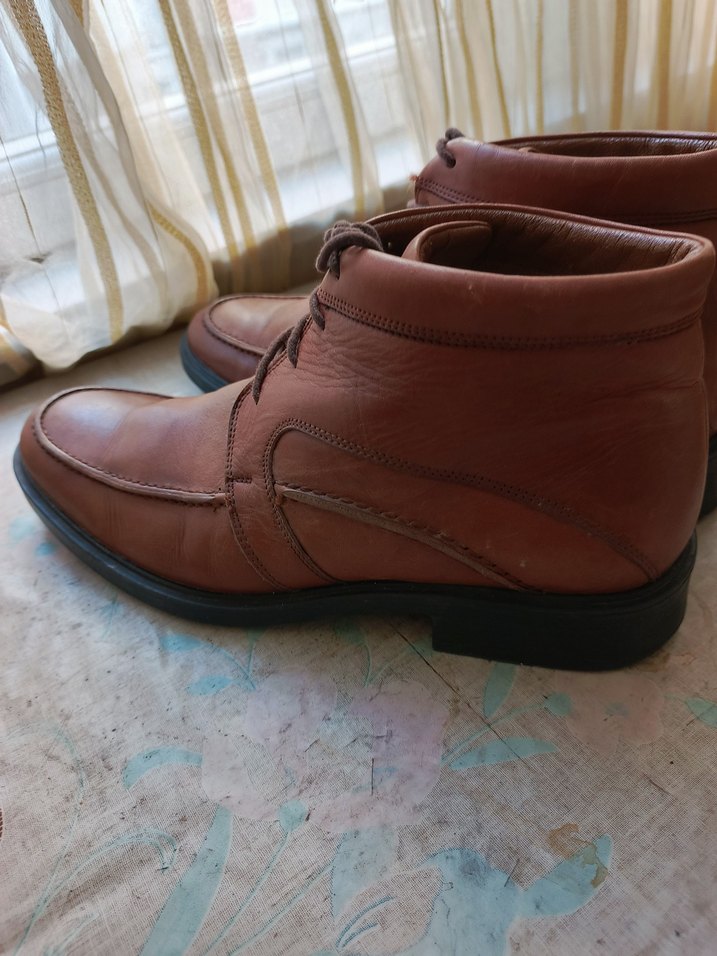 Kahverengi Deri Erkek Bot - Görsel 4