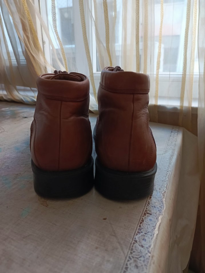 Kahverengi Deri Erkek Bot - Görsel 3