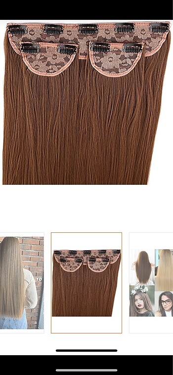 küllü sarı çıt çıt postiş - Görsel 8