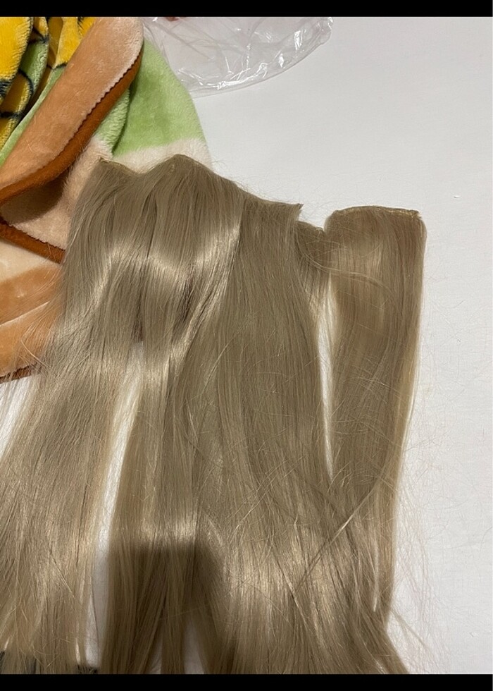 küllü sarı çıt çıt postiş - Görsel 2