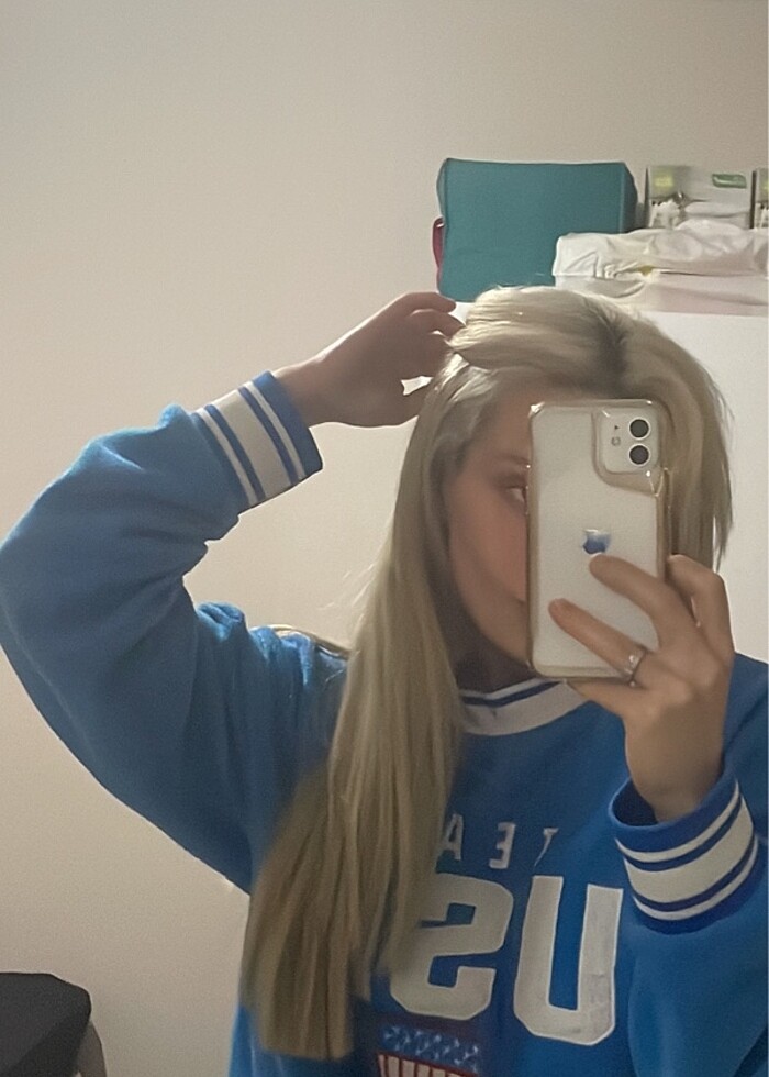 küllü sarı çıt çıt postiş - Görsel 3