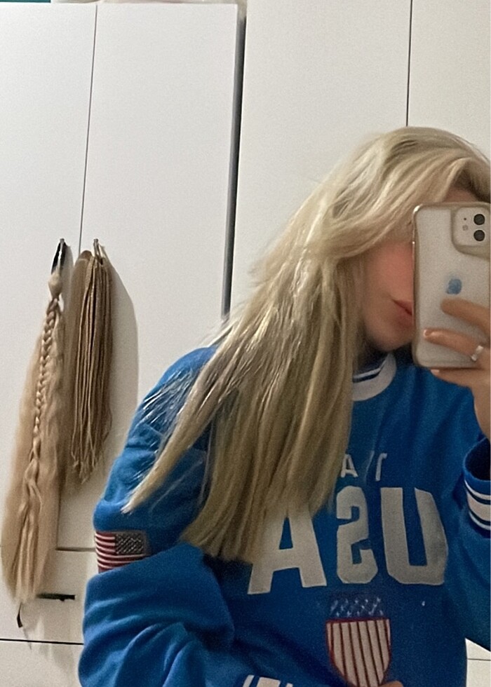 küllü sarı çıt çıt postiş - Görsel 5