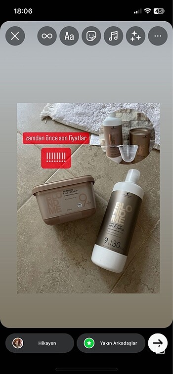 blondme saç açıcı
