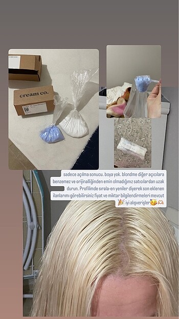 blondme saç açıcı - Görsel 7