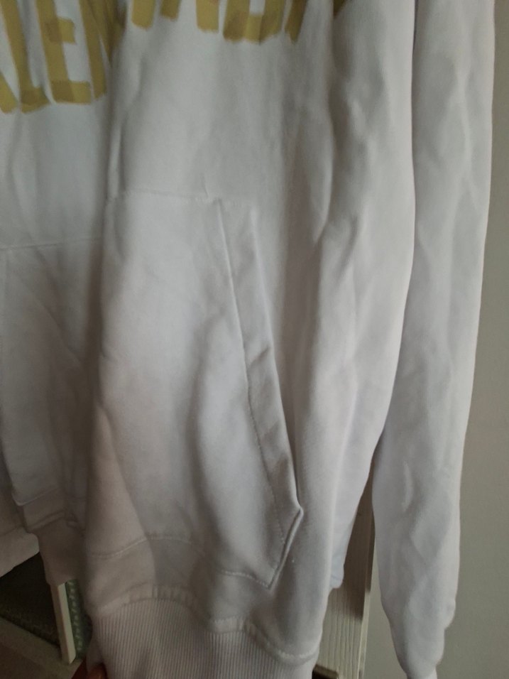 Balenciaga Beyaz Kapüşonlu Sweatshirt - Görsel 3