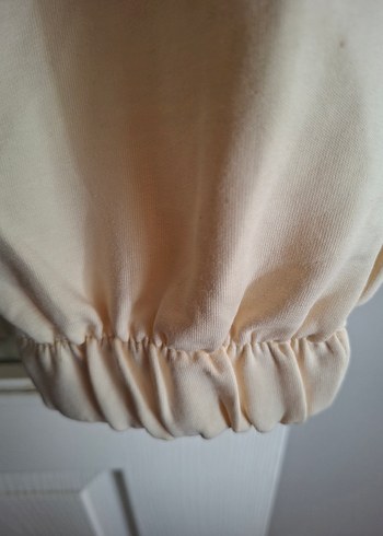 Krem Kadın Rahat Kesim Eşofman Altı - Görsel 3