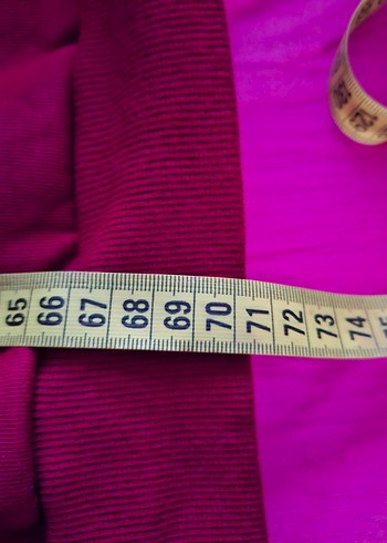 Koyu Kırmızı Kapüşonlu Oversize Sweatshirt - Görsel 12