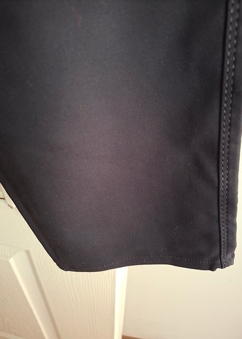 Düğmeli Siyah orjinal Kadın Denim Pantolon - Görsel 4