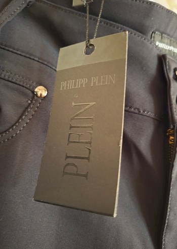 Düğmeli Siyah orjinal Kadın Denim Pantolon - Görsel 5