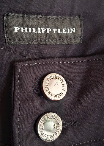 Düğmeli Siyah orjinal Kadın Denim Pantolon - Görsel 3