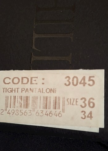 Düğmeli Siyah orjinal Kadın Denim Pantolon - Görsel 8