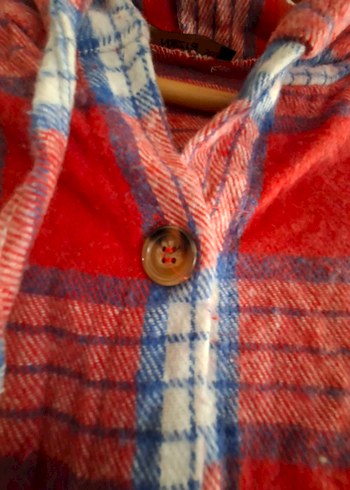 Kırmızı Ekoseli Uzun Kollu oduncu Gömlek - Görsel 6