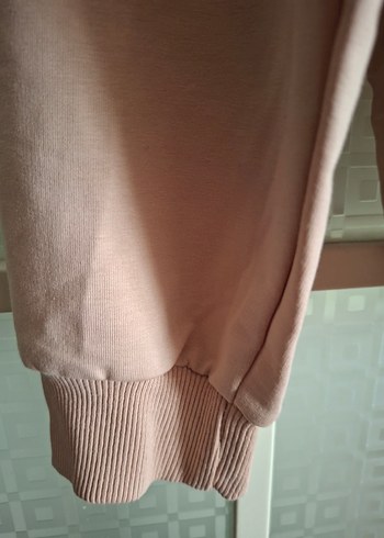 Bej BOSS erkek Fermuarlı Spor sweatshirt unisek - Görsel 7